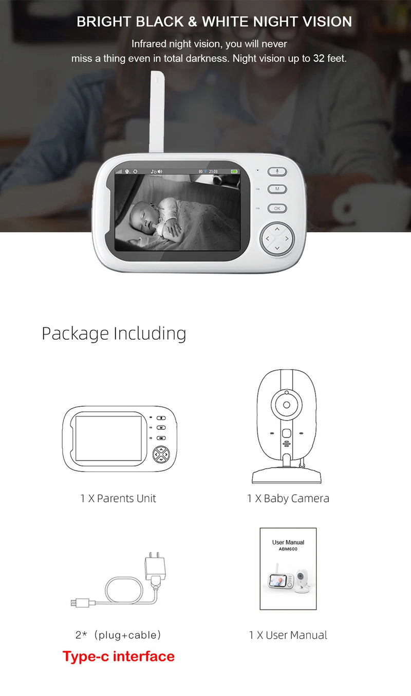 Cdycam Wireless Video Baby Monitor: