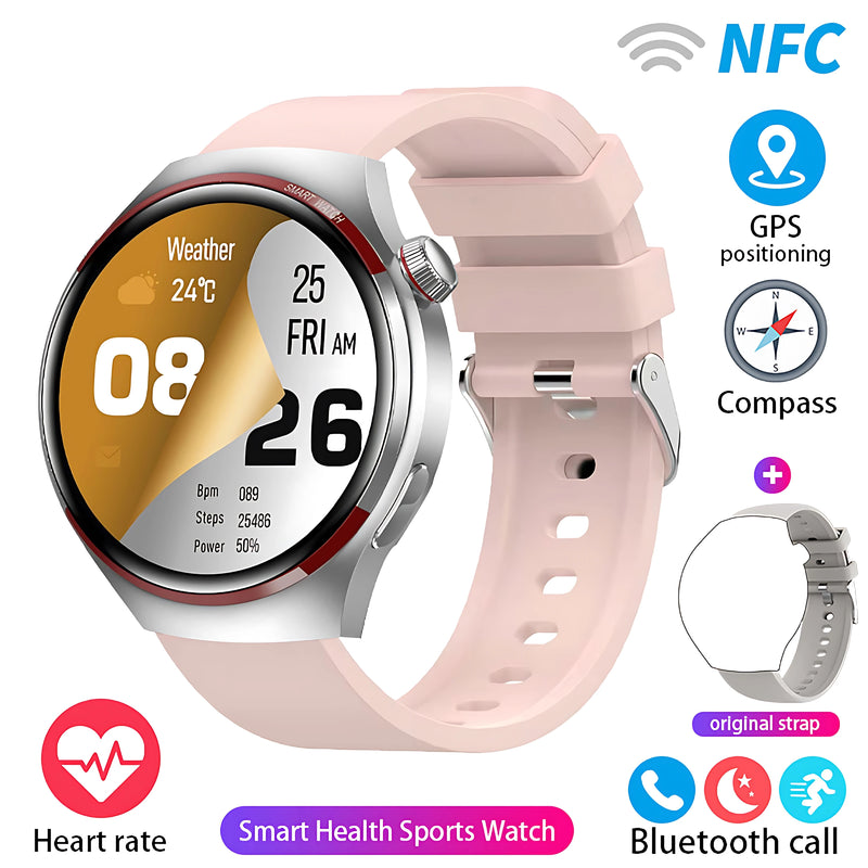 GT4 Pro Smart Watch with GPS & AMOLED Display