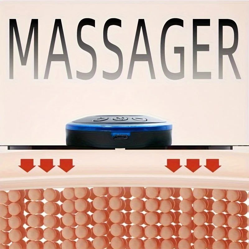8 Modes Rechargeable Neck Massager Pad with Remote Control