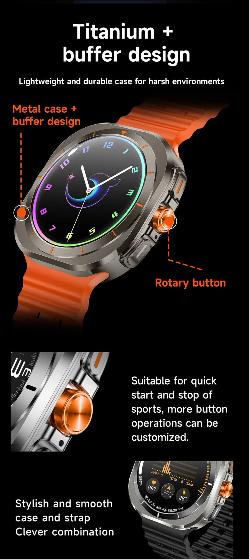 2025 Samsung Galaxy Watch 7 Ultra Smart Watch