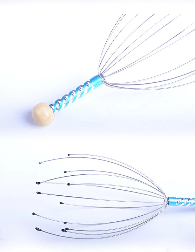 Octopus Head Scratcher & Scalp Massager