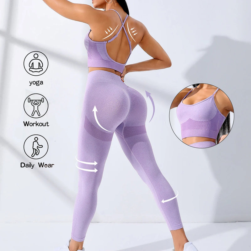 Women’s Seamless 2-Piece Yoga Set