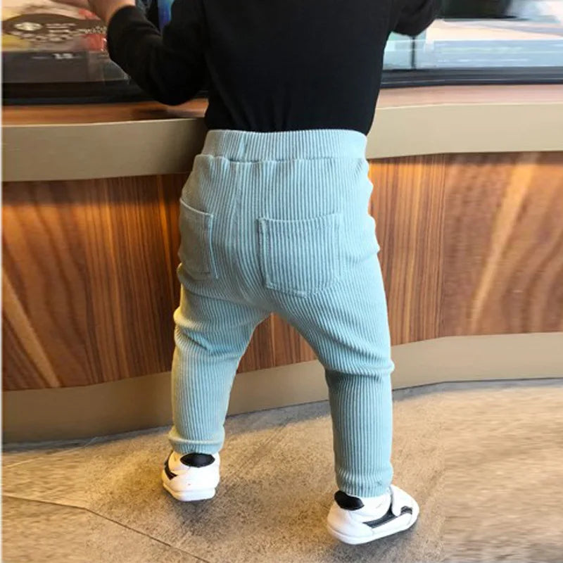 Cotton Leggings โ High Waist Infant -Sizes 9-24 mo. & Sizes 3- 6