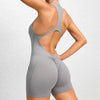 Women’s Sleeveless Short Sports Jumpsuit