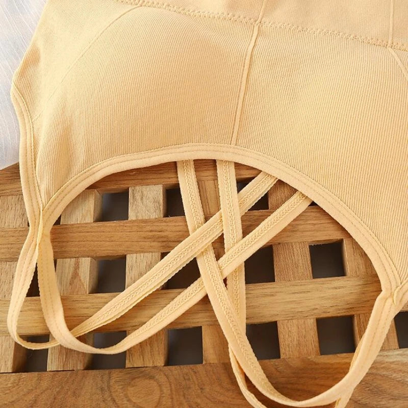 Sexy Women’s Back Cross Strap Tank Top Sports Bra