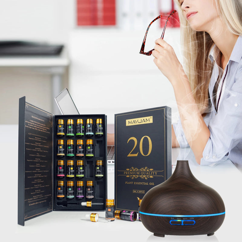 MAYJAM 20-Bottle Essential Oils Kit