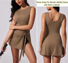 VITALINOVO Women’s Tennis Dress with Built-In Shorts
