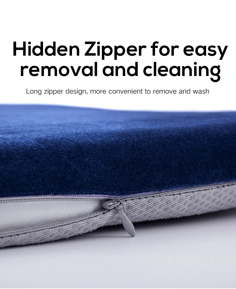 Ergonomic Memory Cotton Office Student Seat Cushion: