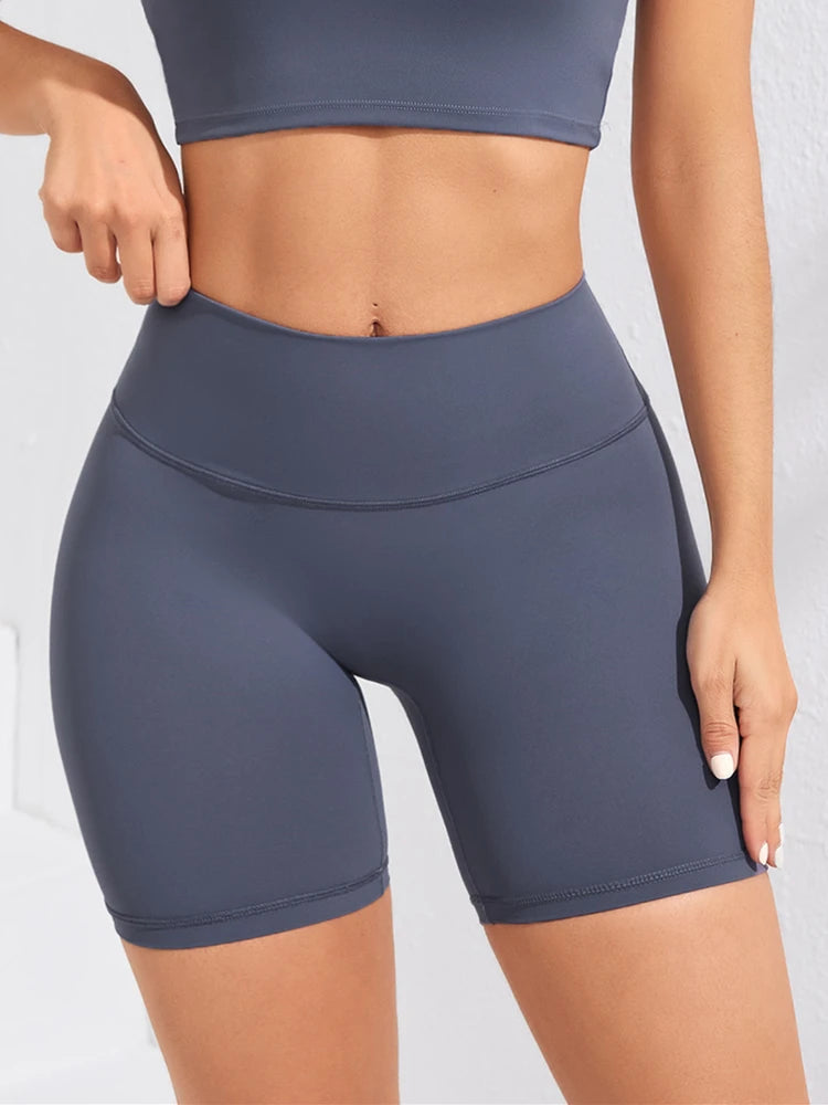 Women's Yoga & Fitness High Waist Shorts