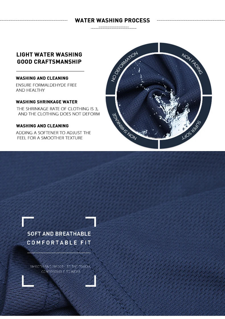 Men’s Breathable Quick-Dry Running Sports Fitness Short Sleeve T-Shirt