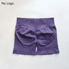 ARFTE Butt-Lifting Low Ribbed Elastic Band Seamless Yoga-Biker Shorts