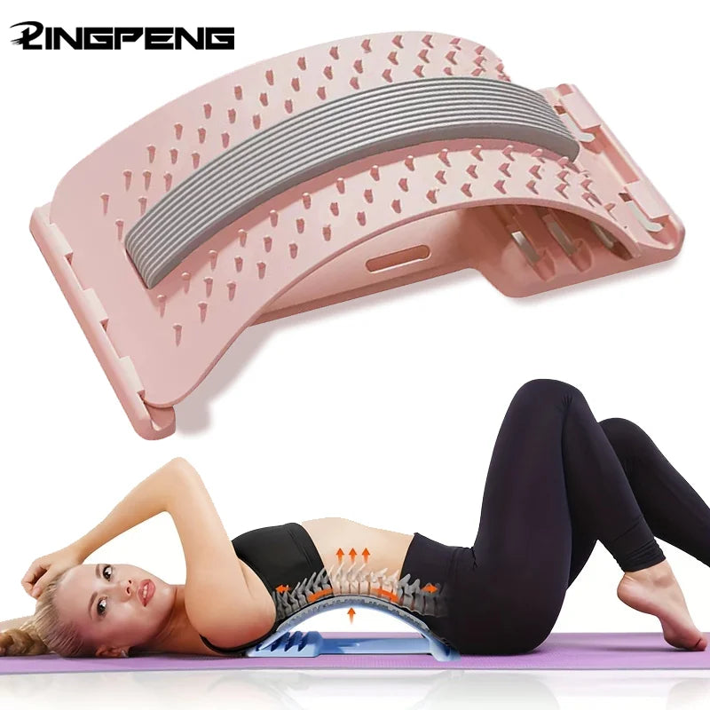 Lumbar Soothing Device & Stretching Massager
