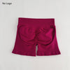 ARFTE Butt-Lifting Low Ribbed Elastic Band Seamless Yoga-Biker Shorts