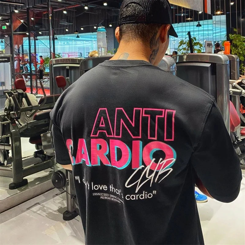 ANTI CARDIO Oversized Sports T-Shirt