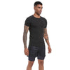 Men's Quick-Drying Breathable Elastic Short-Sleeved Compression Shirt