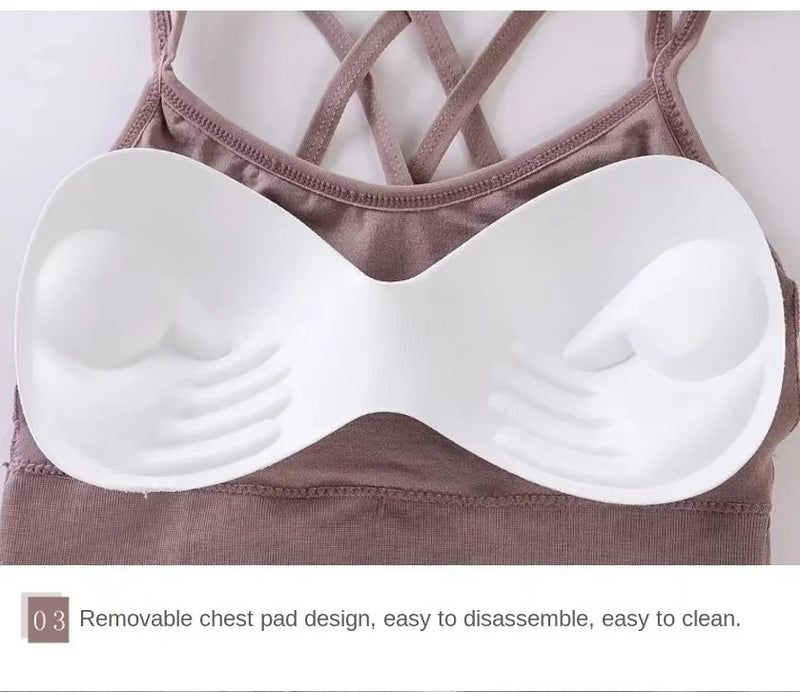 Women’s Cross Strap Sports Bra