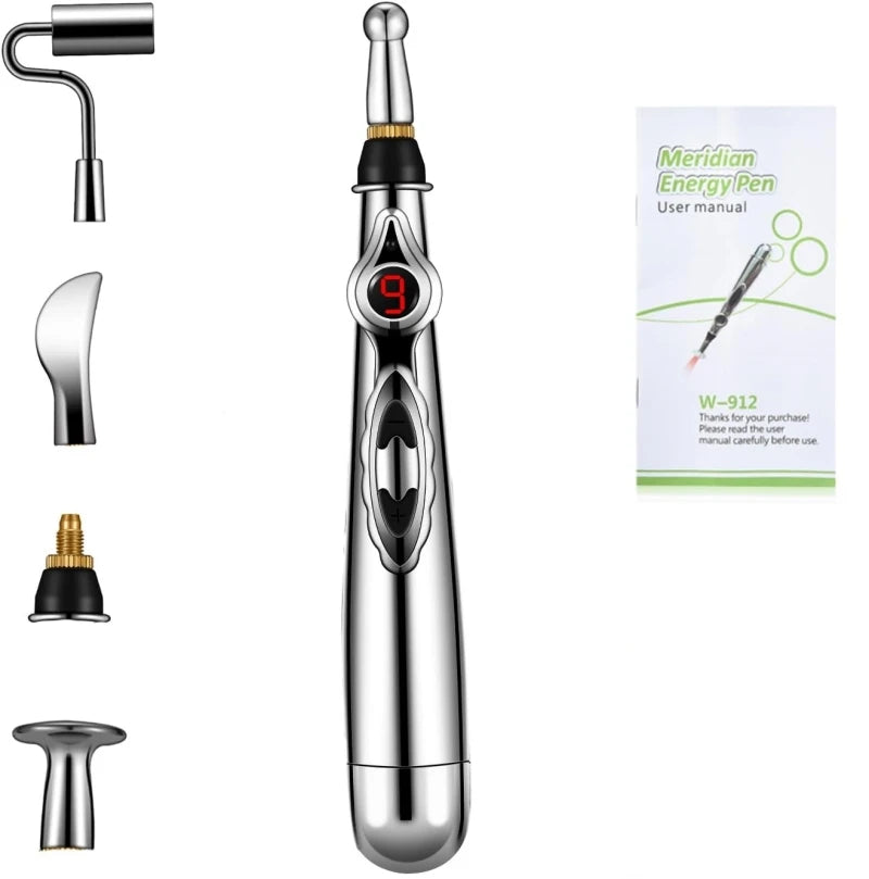 Electronic Acupuncture Pen ā Needle-Free Relief Through Meridian Therapy