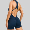 Women’s Sleeveless Short Sports Jumpsuit