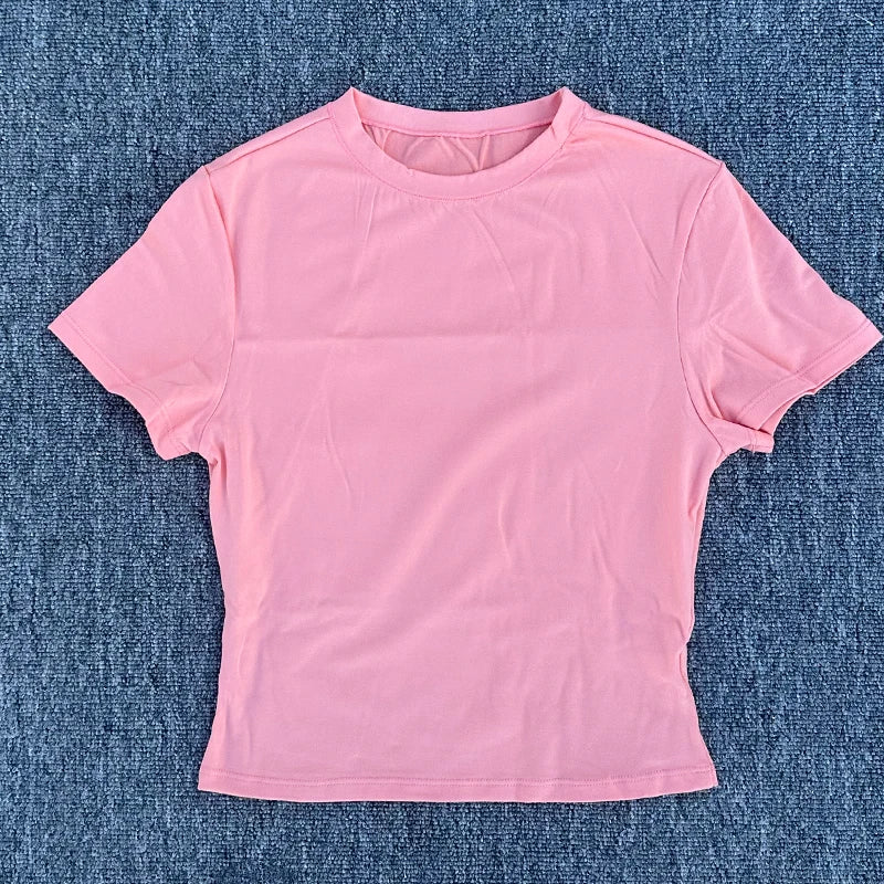 Women’s Tight-Fitting Quick-Dry Sports T-Shirt