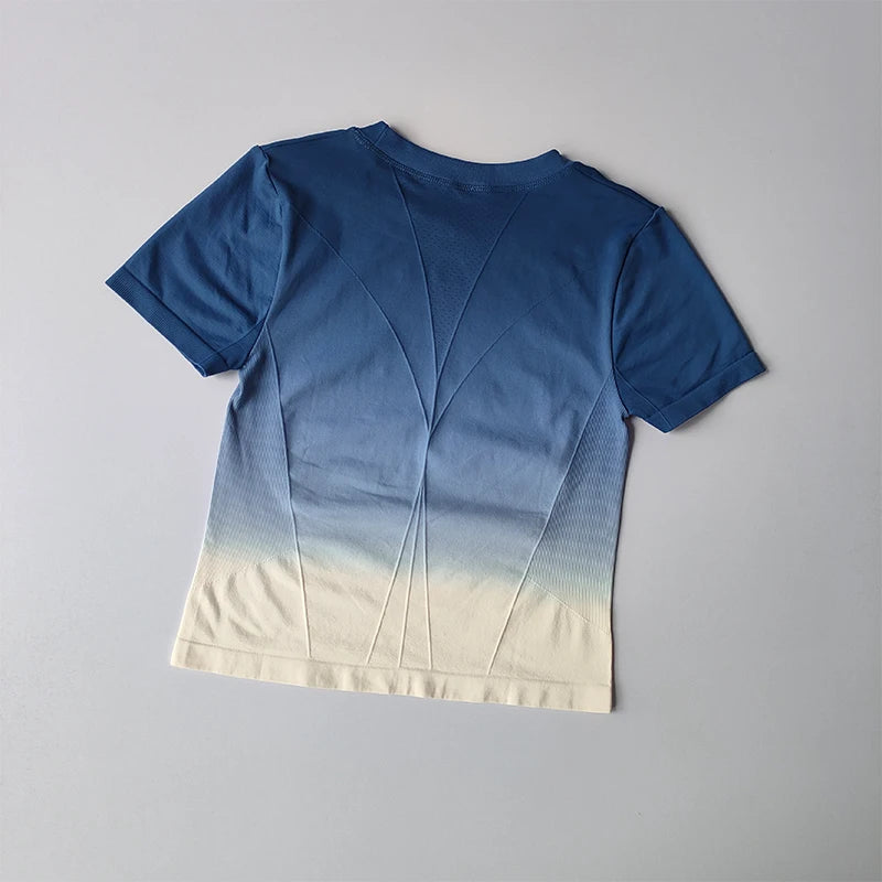 Women's Elastic Quick Drying Sports  T-Shirt