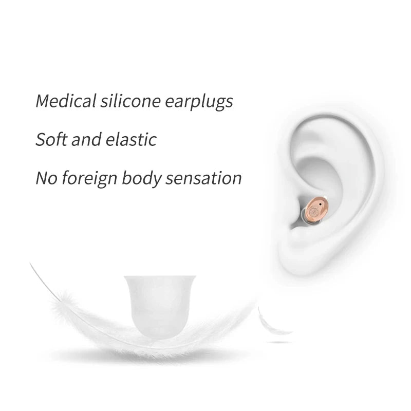 CIC Invisible Sound Adjustable Hearing Aids for The Elderly