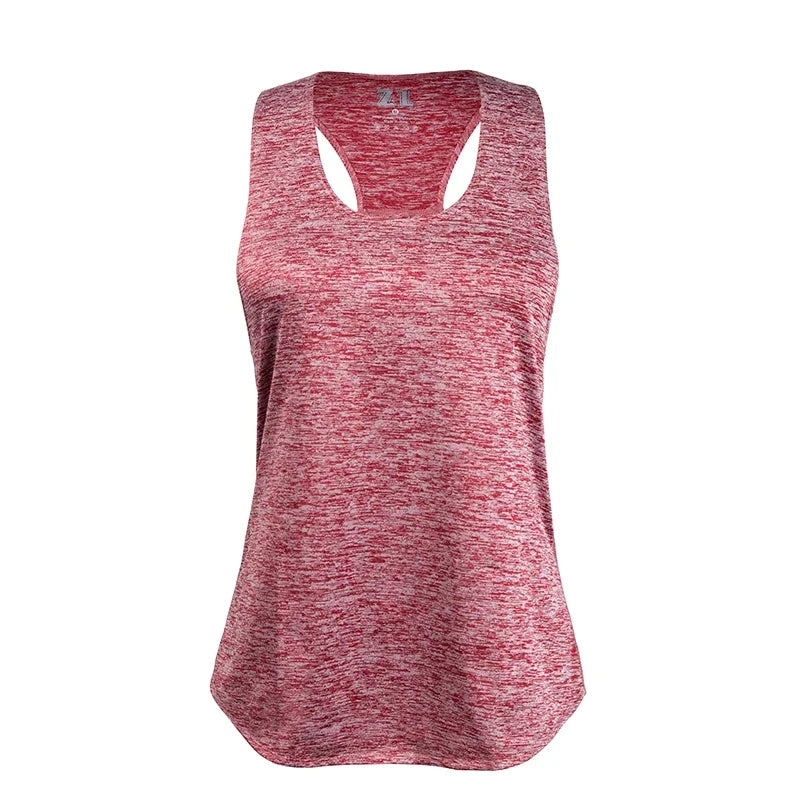 STOUREG Sleeveless Racerback Yoga Tank Top
