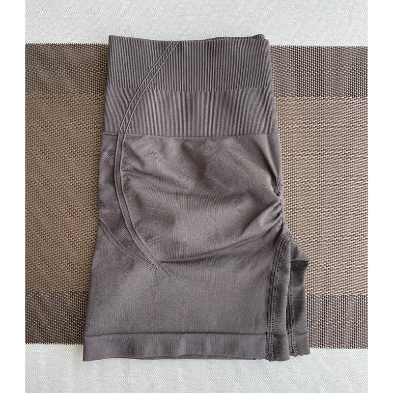 TKITK Women's High Waist Seamless Tight Shorts