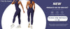Women’s V-Back Scrunch Sports Jumpsuit