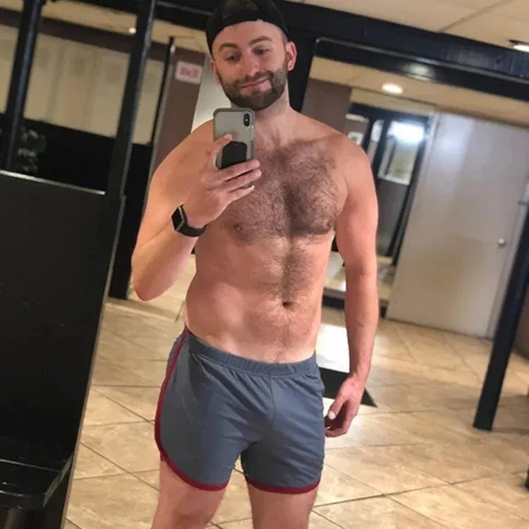 Men's 3/4 Loose Running Shorts