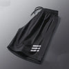 SONECHOKI Men’s Striped Running & Sports Shorts