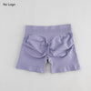 ARFTE Butt-Lifting Low Ribbed Elastic Band Seamless Yoga-Biker Shorts