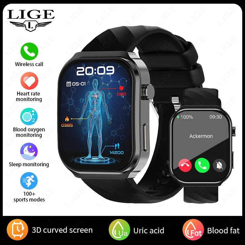 LIGE AI Health Smart Watch