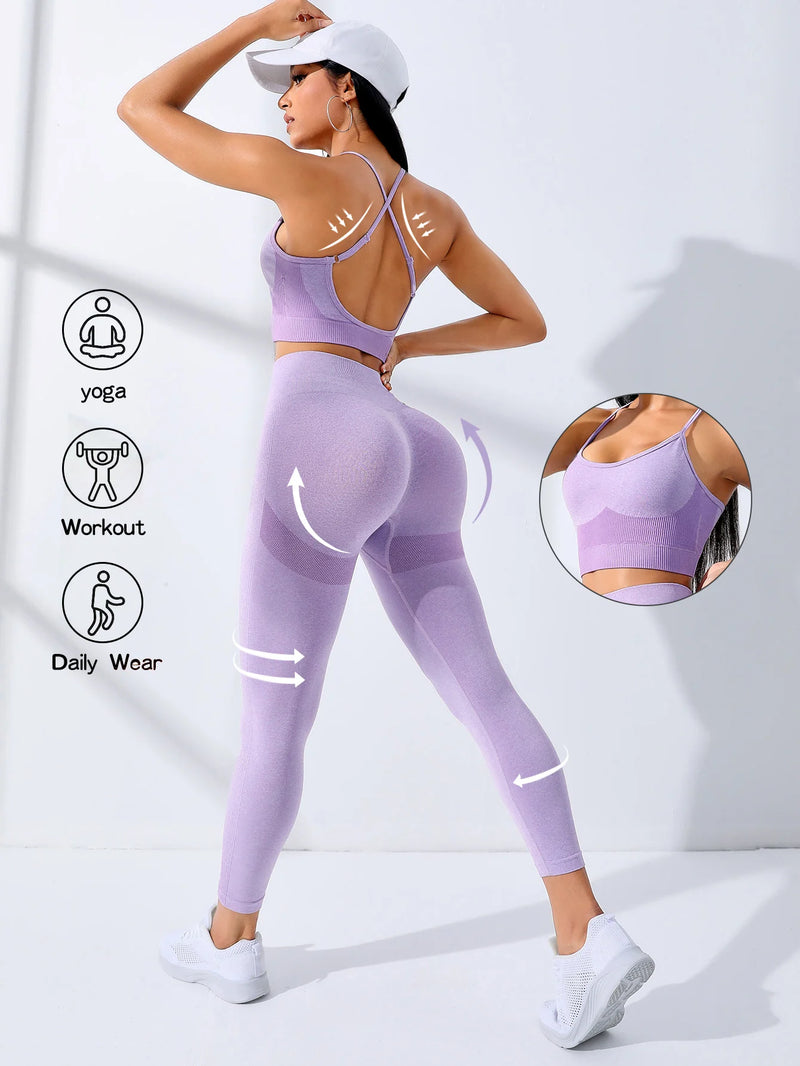 Women’s Seamless 2-Piece Yoga Set