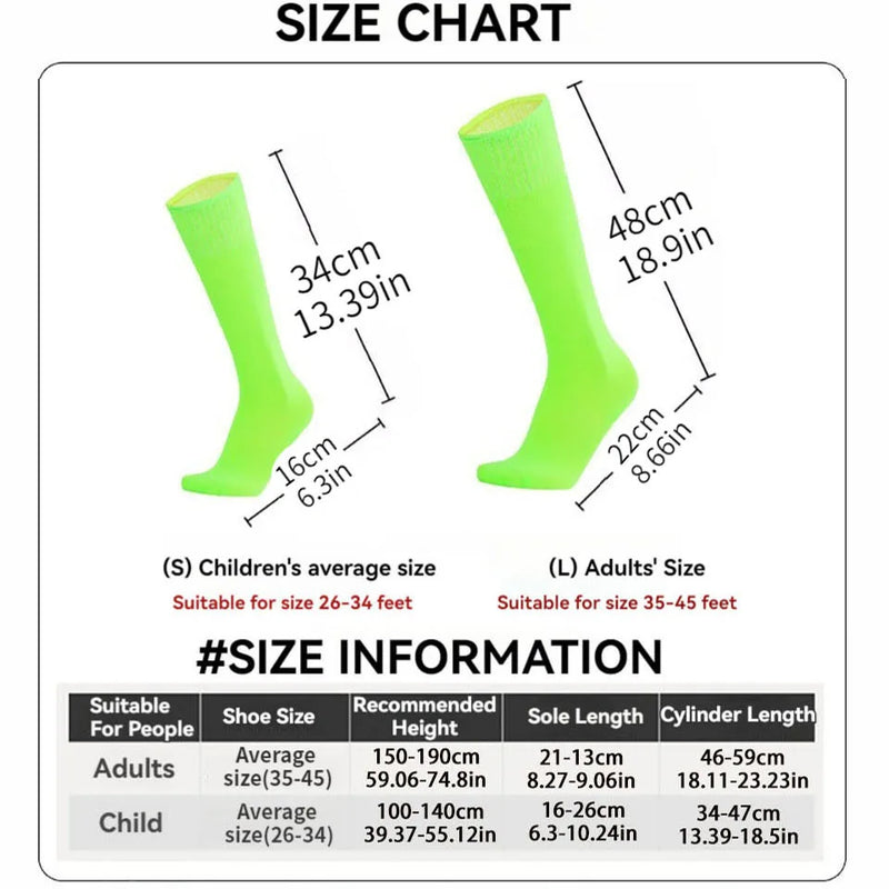 Loogdeel Football & Sports Socks โ Kids & Adults