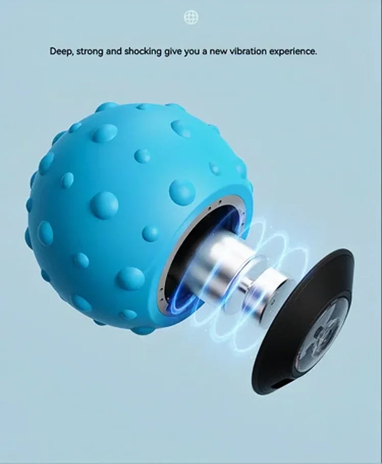 Electric Vibration Massage Ball for Foot & Facial Care