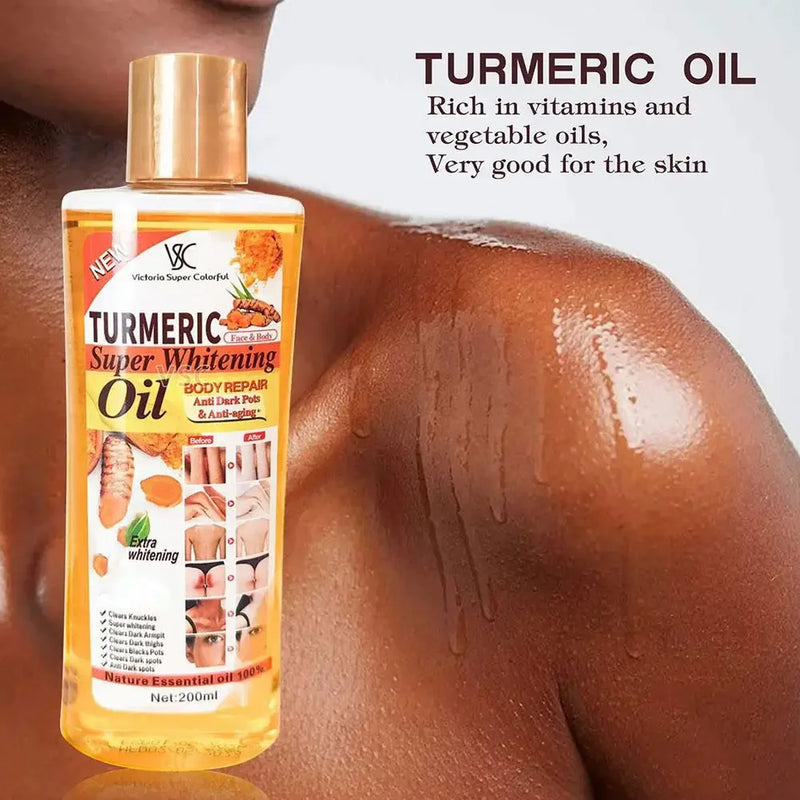 Turmeric Essential Oil Facial Body Massage Oil