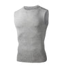 Men’s Running Sleeveless Elastic Compression Gym Fitness Tank Top