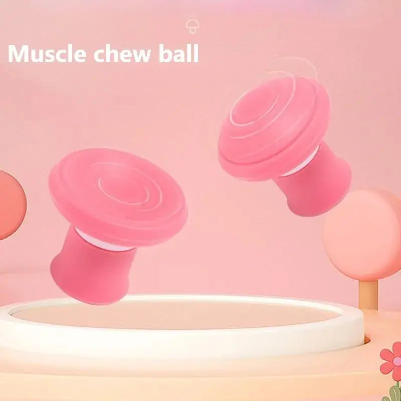 Silicone Jawline Exerciser Lifting Firming Face Double Chin Remover Ball