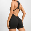 Women’s Sleeveless Short Sports Jumpsuit