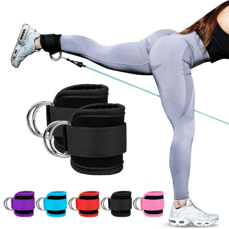 TPE Resistance Bands with Ankle Straps: