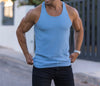 Men’s Stripe Gym Tank Top