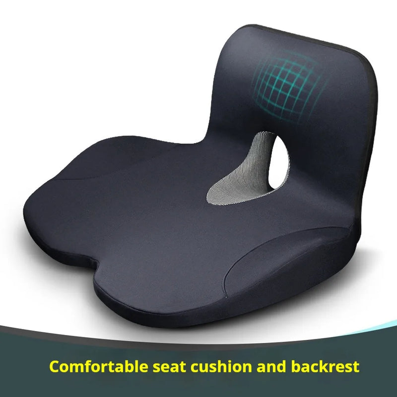 L-Shaped Integrated Office Chair Seat Cushion