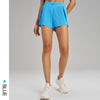 Fitness Fake Two-Piece Pleated Skirt Pants