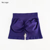 ARFTE Butt-Lifting Low Ribbed Elastic Band Seamless Yoga-Biker Shorts