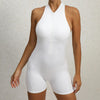 Women’s Sleeveless Short Sports Jumpsuit