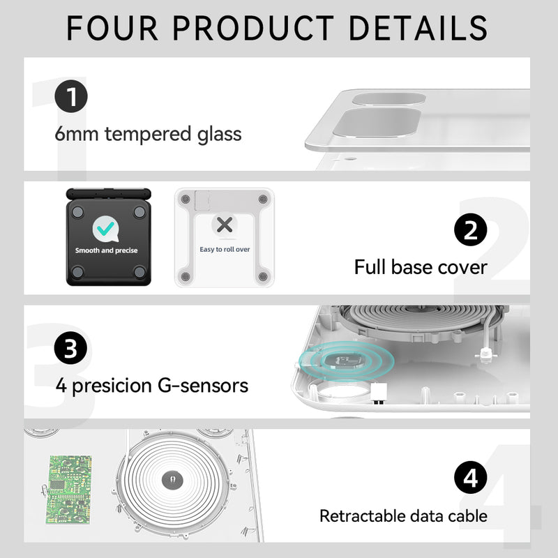 Fitdays Body Weight & Fat Percentage Scale