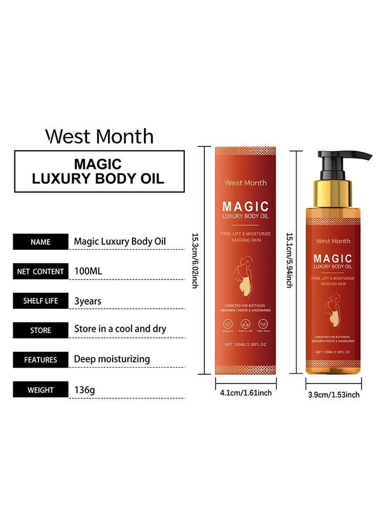 WEST MONTH Magic Luxury Body Oil