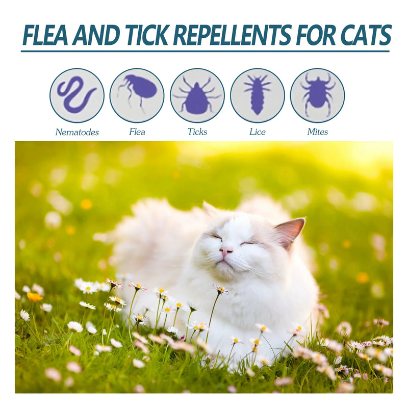 50ML Pet Flea & Tick Drops for Dogs & Cats – Pet Care Solution