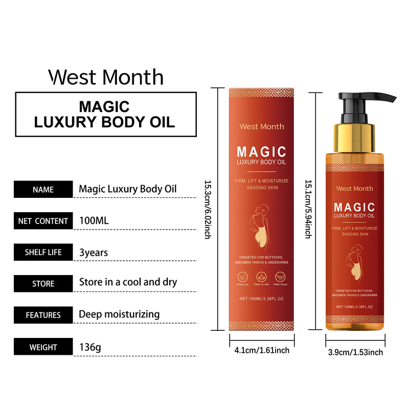 WEST MONTH Magic Luxury Body Oil