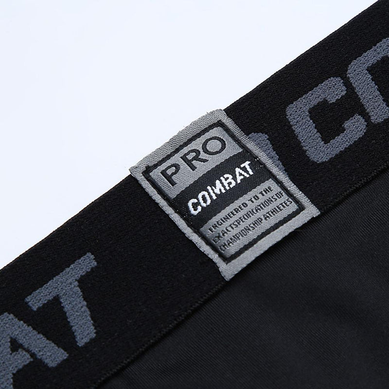 Men's One Leg Compression Leggings – Base Layer Cropped Sports Tights for Running & Basketball
